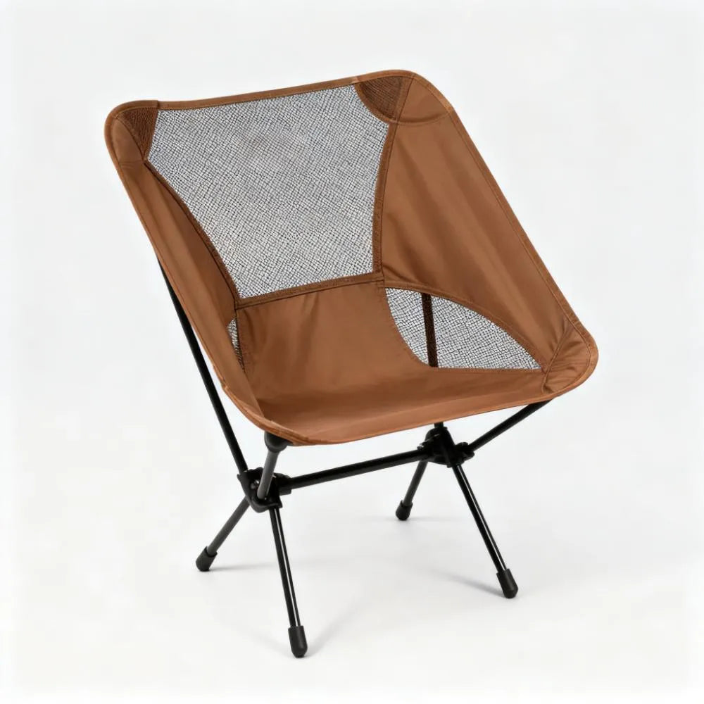 Lightweight Portable Camping Chair with Ergonomic Design, 320lbs Capacity