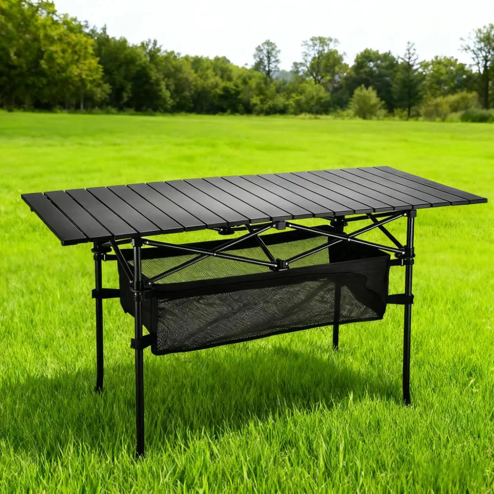 47"x21.65"x26.7" Folding Aluminum Camping Table