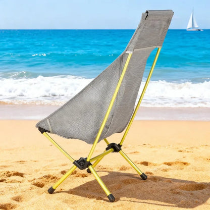 1 lb 8 oz High - Back Camping Chair with Enhanced Support & Compact Packing