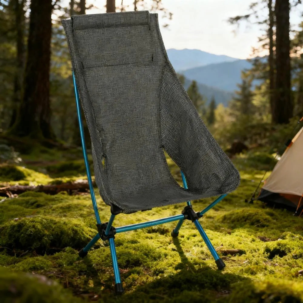 1 lb 8 oz High - Back Camping Chair with Enhanced Support & Compact Packing