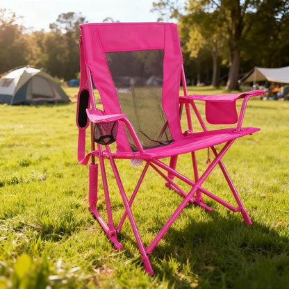 Outdoor Extra-Large Portable Rocking Chair with Storage Pocket (Buy 2 Get 2 Free)
